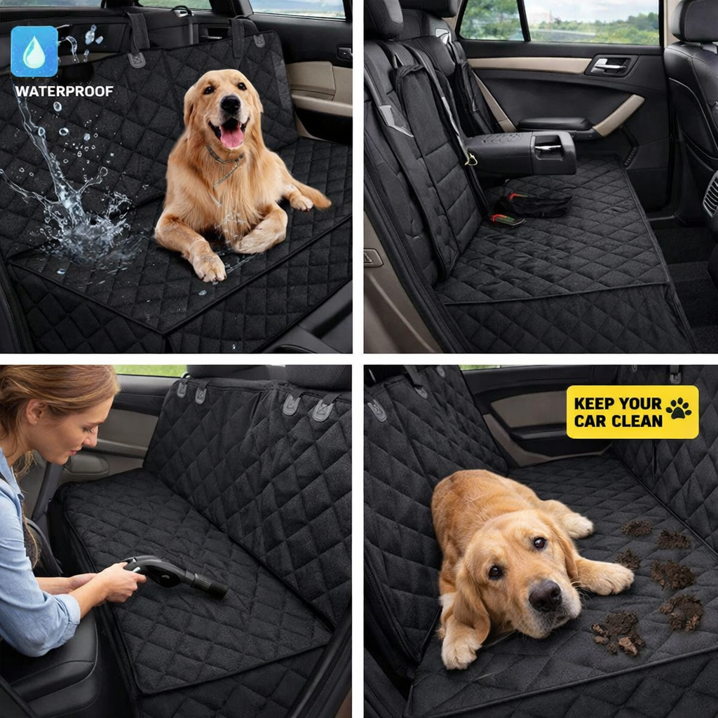 Universalus šunų automobilio sėdynės uždangalas